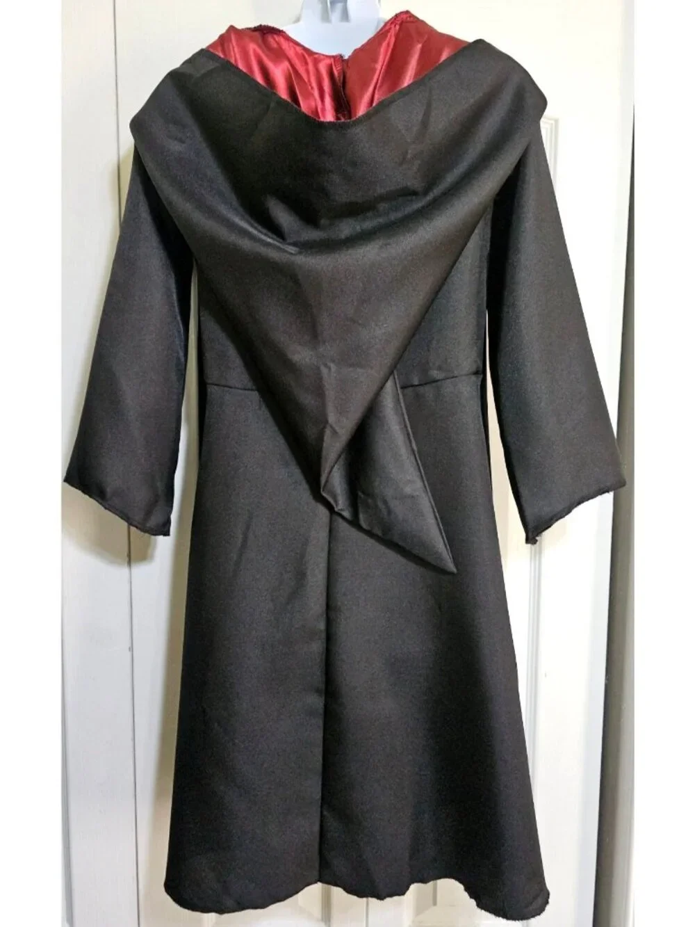 Harry Potter Cloak Robe Costume Boys 4-6 Shirt Hooded Wand Glasses Gryffindor